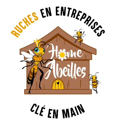 Logo Home Abeilles, ruches clé en main en entreprise